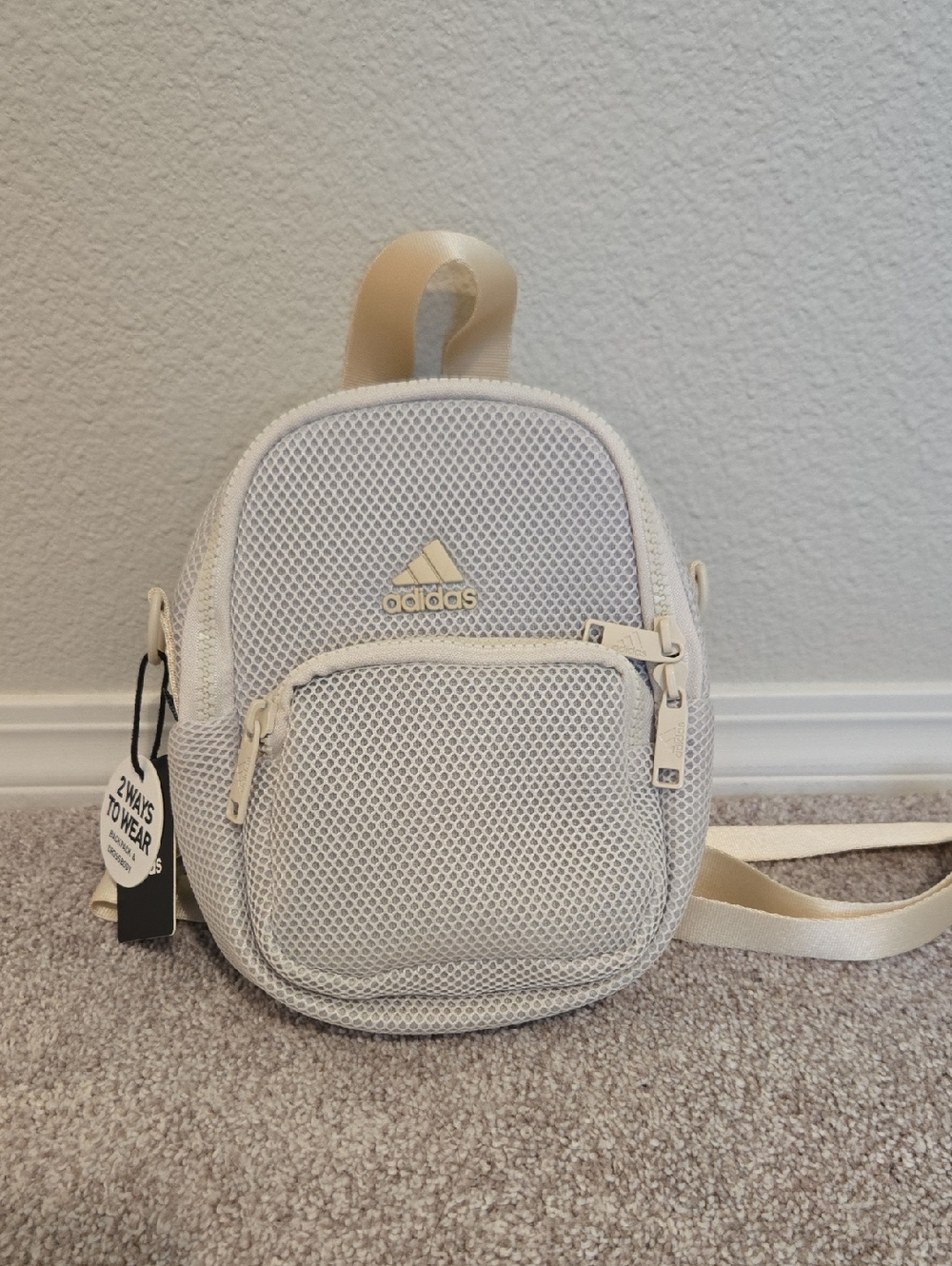 NWT Adidas Mini Backpack